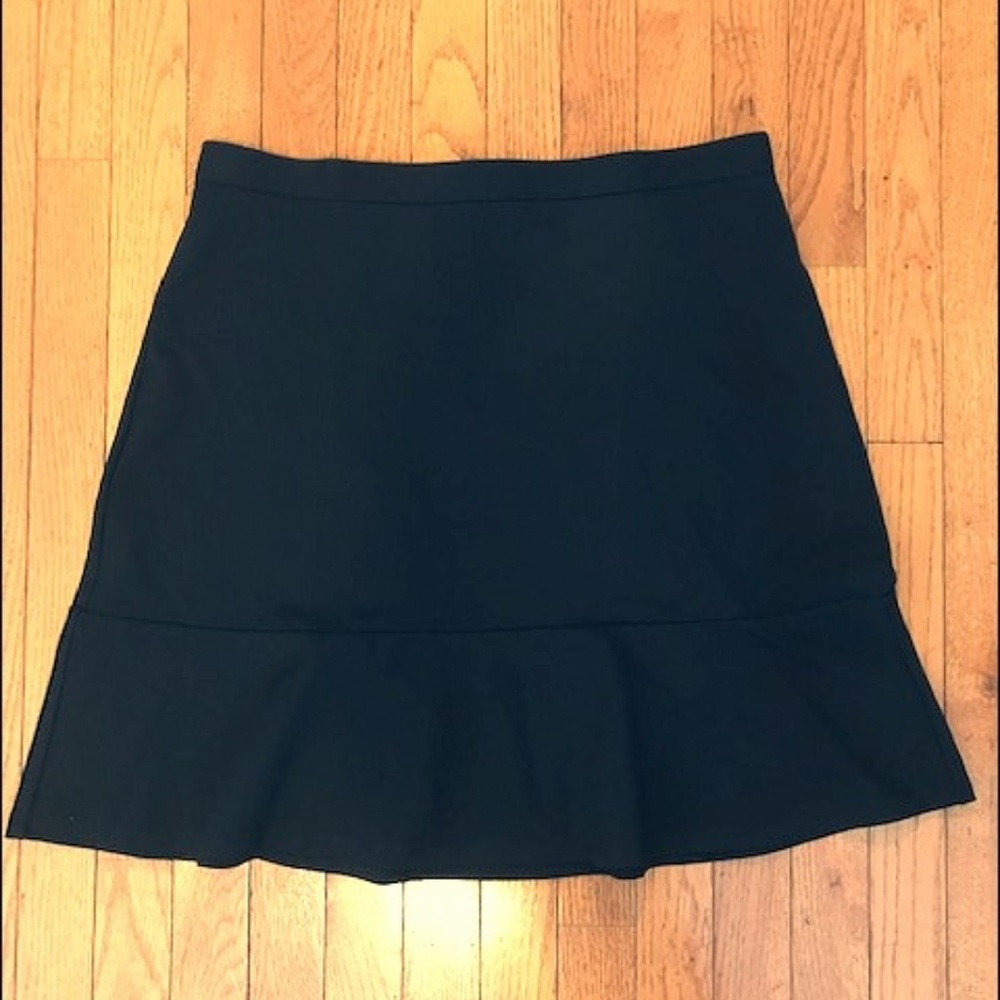 Womens' LOFT Black Skirt, Large and Tall With Tags